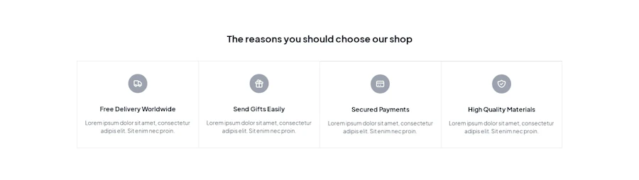 Incentives component screenshot