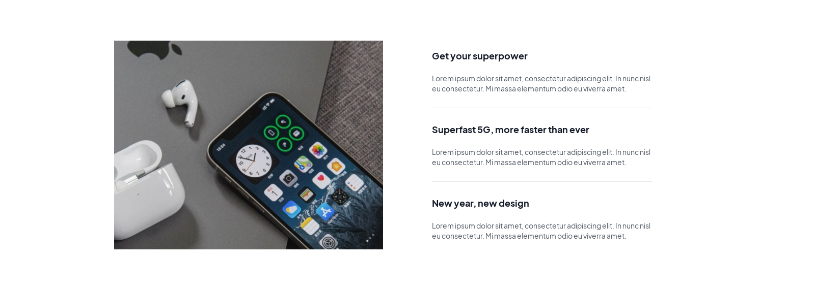 Product Overview component screenshot