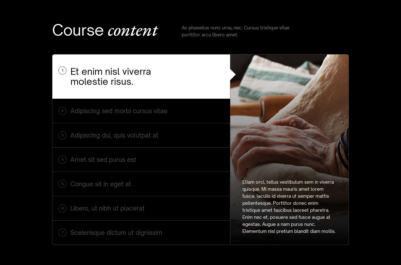 Program component screenshot