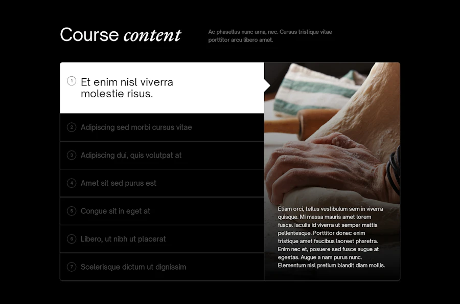 Program component screenshot