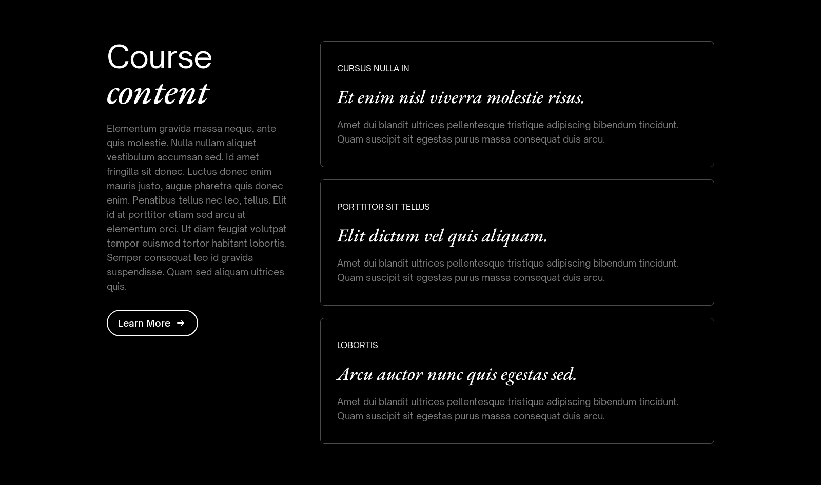 Program component screenshot