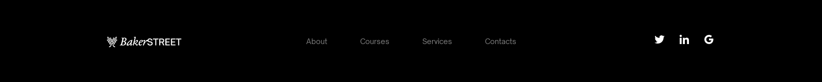 Footer component screenshot