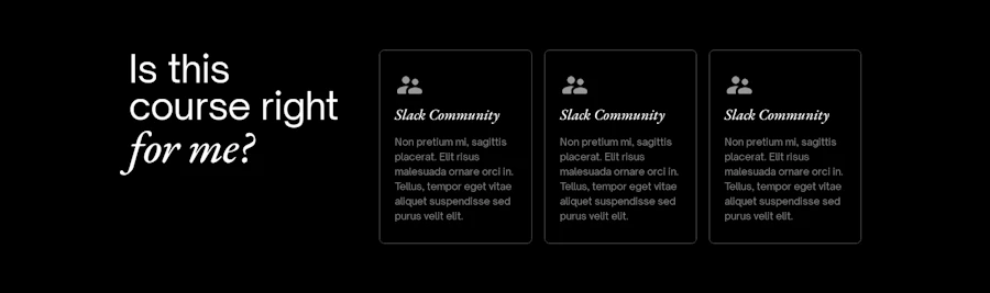 Is It For Me component screenshot