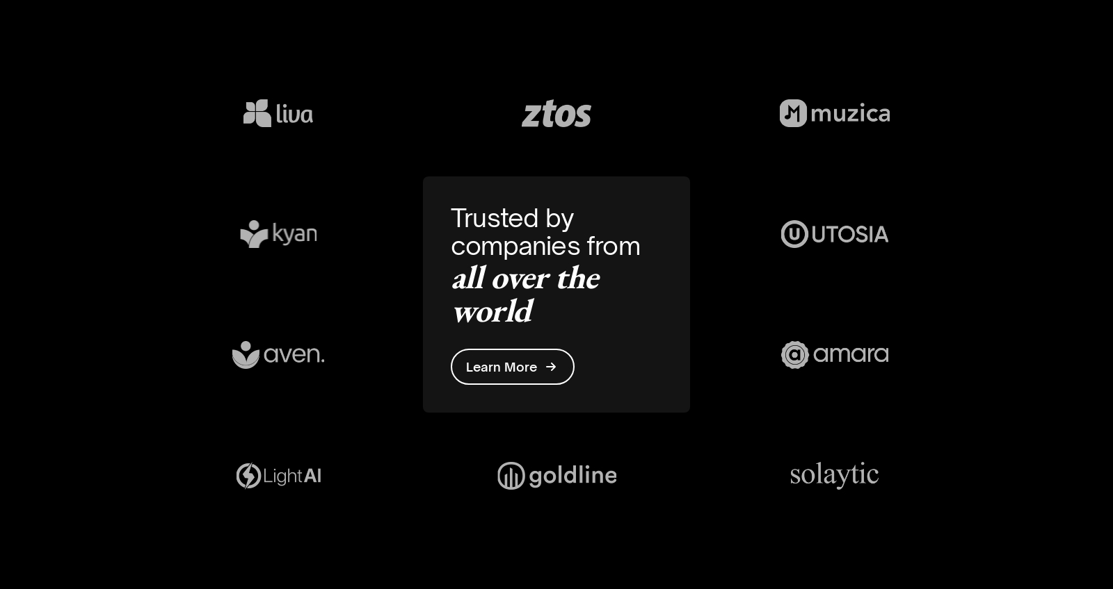 Logo Cloud component screenshot