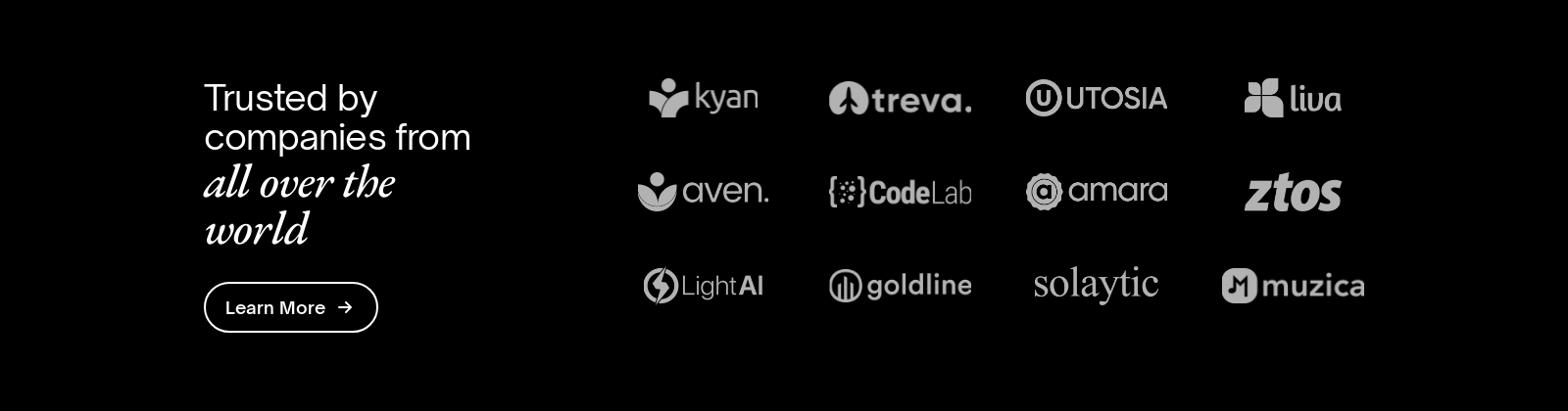 Logo Cloud component screenshot
