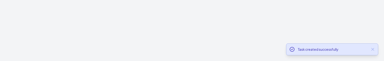 Notification component screenshot
