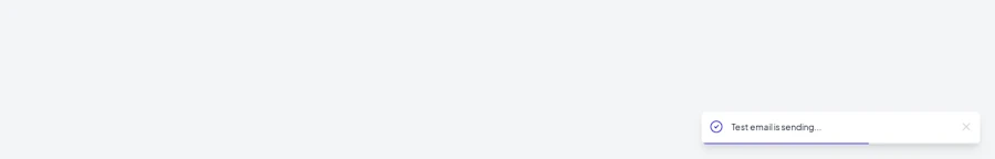 Notification component screenshot