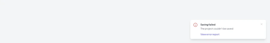 Notification component screenshot