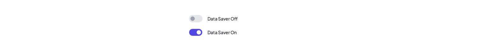 Radio Switcher component screenshot