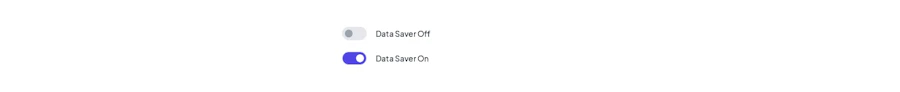 Radio Switcher component screenshot