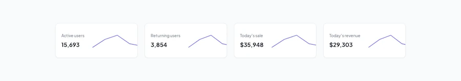 Data Stats component screenshot