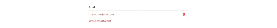 Text Input component screenshot