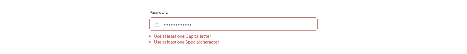 Text Input component screenshot