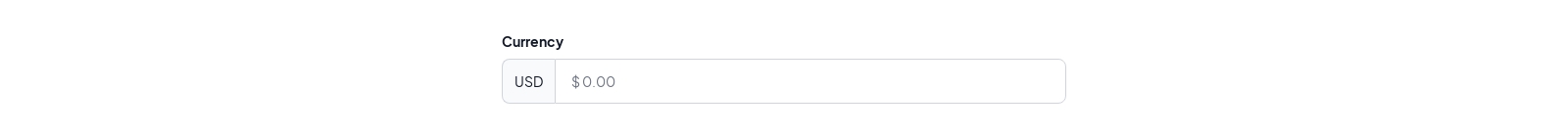 Text Input component screenshot