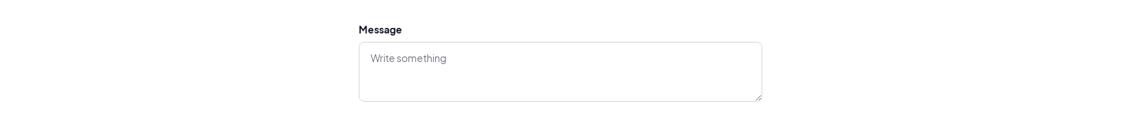 Text Input component screenshot