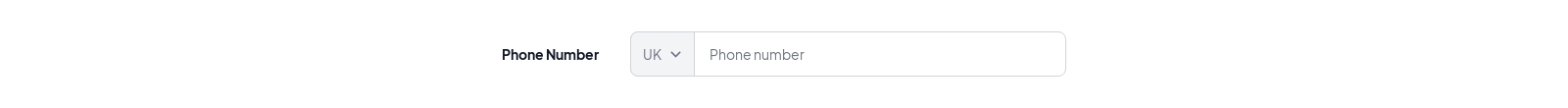 Text Input component screenshot