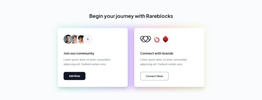Call To Action component screenshot