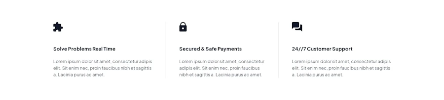 Feature component screenshot