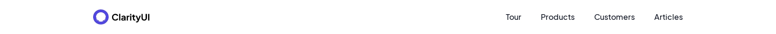 Header component screenshot