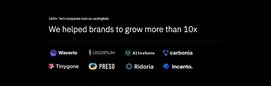 Logo Cloud component screenshot