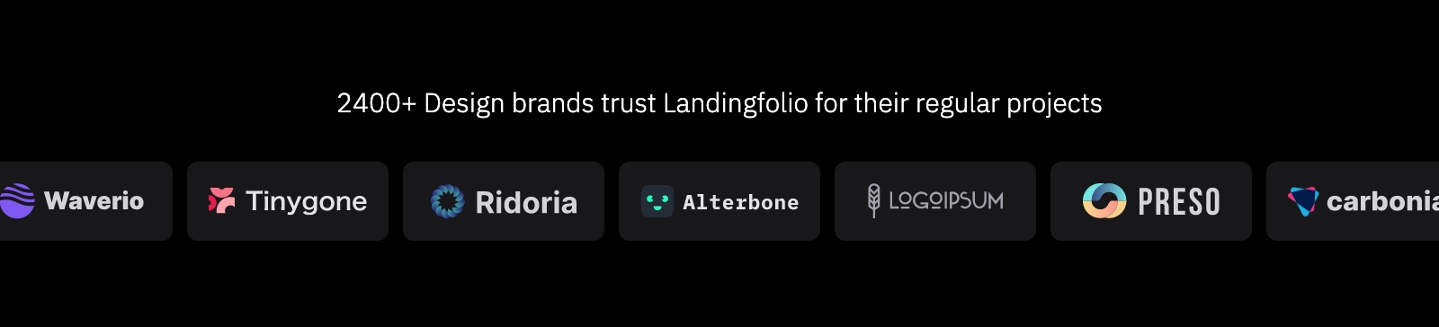 Logo Cloud component screenshot