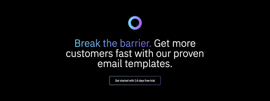 Call To Action component screenshot