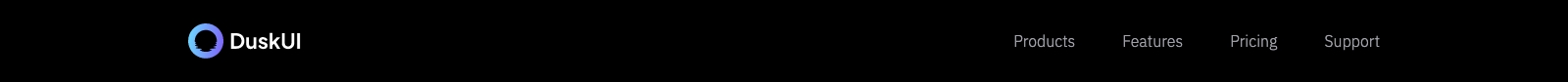 Header component screenshot