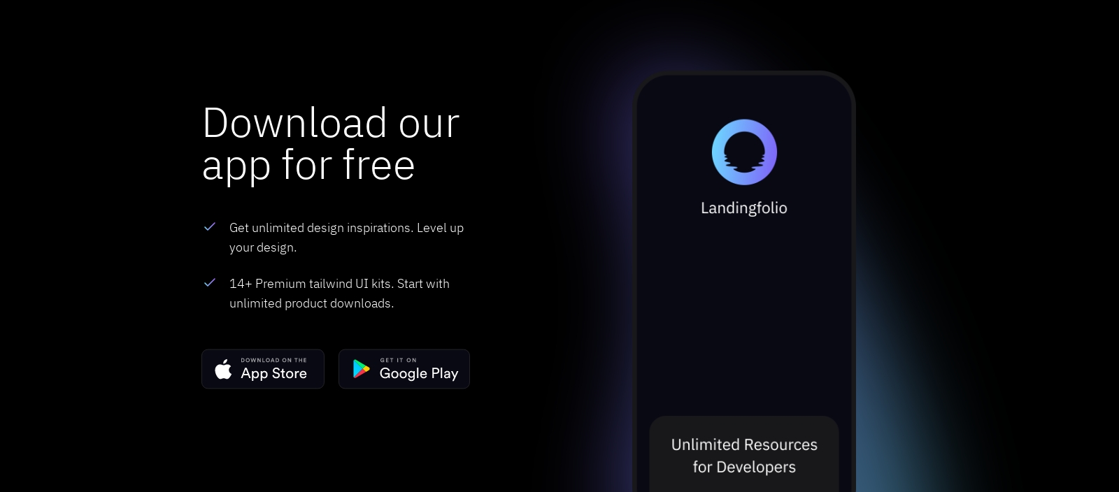 Call To Action component screenshot