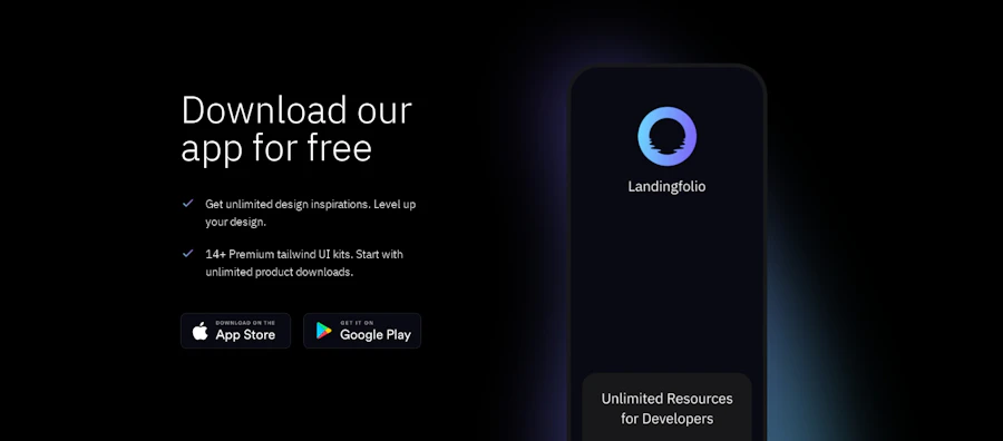 Call To Action component screenshot