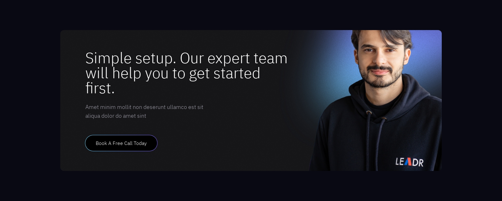 Contact component screenshot