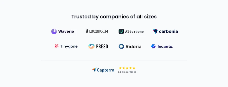 Logo Cloud component screenshot