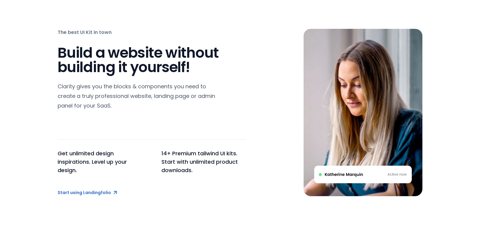 Feature component screenshot
