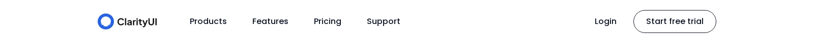 Header component screenshot