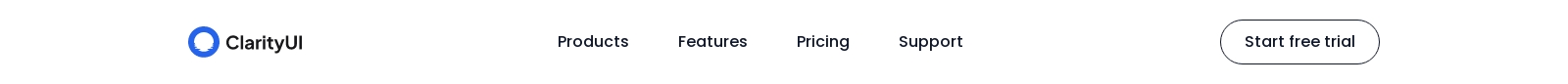 Header component screenshot