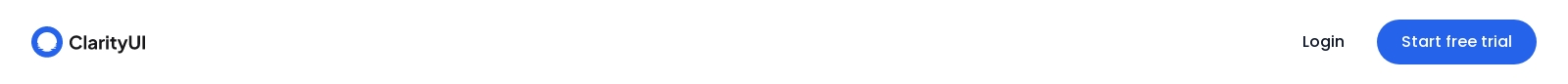 Header component screenshot