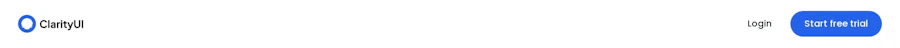 Header component screenshot