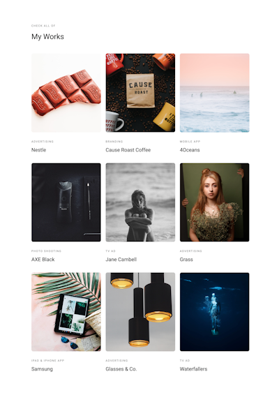 Grid Webflow Component