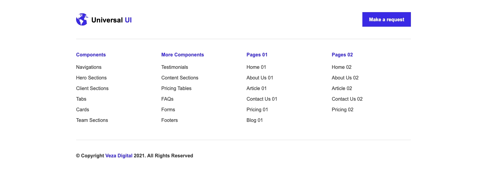 Free Webflow Cloneable Component Library